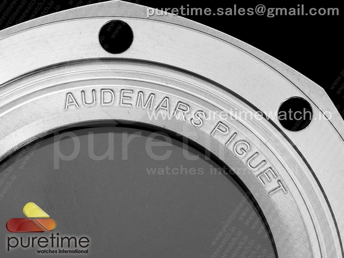 Royal Oak Offshore Diver 15710 APSF 1:1 Best Edition Black Dial on Black Rubber Strap V2 A3120 Super Clone - Image 15
