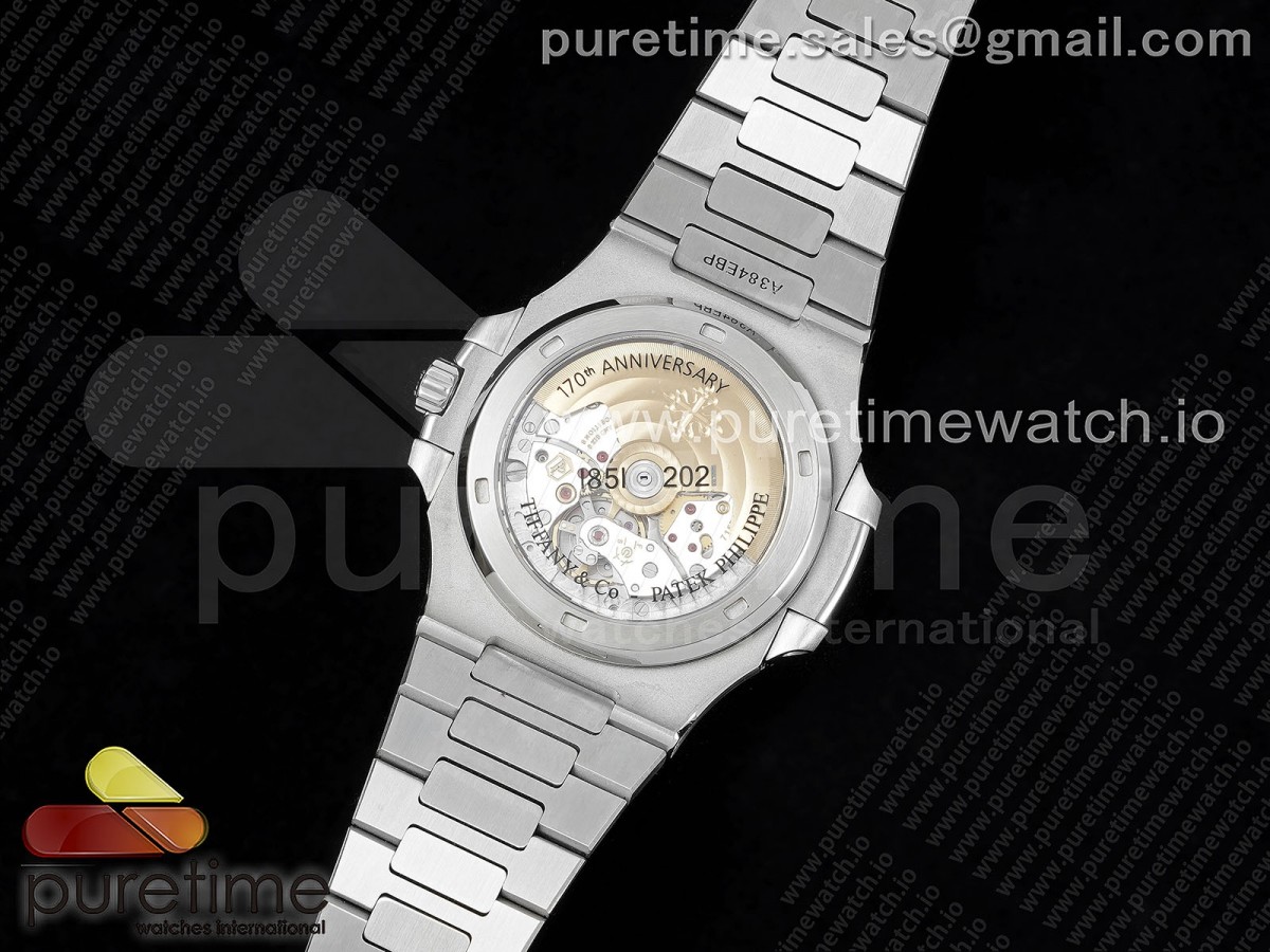Nautilus 5711 Tiffany GRF 1:1 Best Edition Tiffany Blue Dial on SS Bracelet 324CS - Image 13