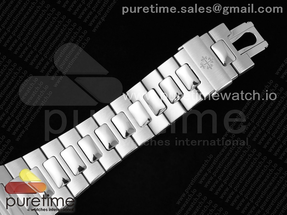 Nautilus 5712 SS PPF 1:1 Best Edition Blue Dial on SS Bracelet A240 Super Clone V2 - Image 14