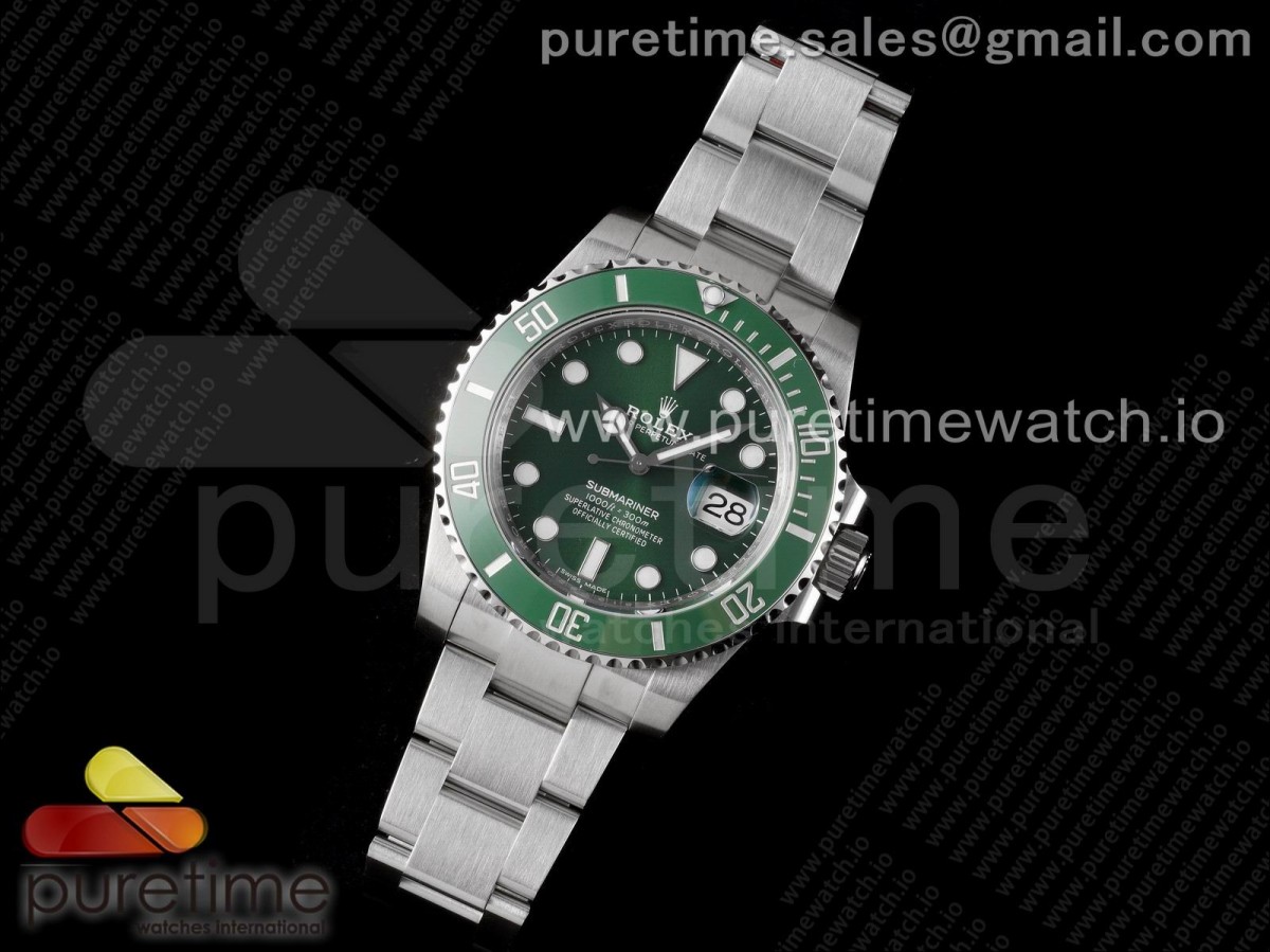 Submariner Hulk 116610 LV Green Ceramic 904L Steel VSF 1:1 Best Edition VS3135 - Image 3