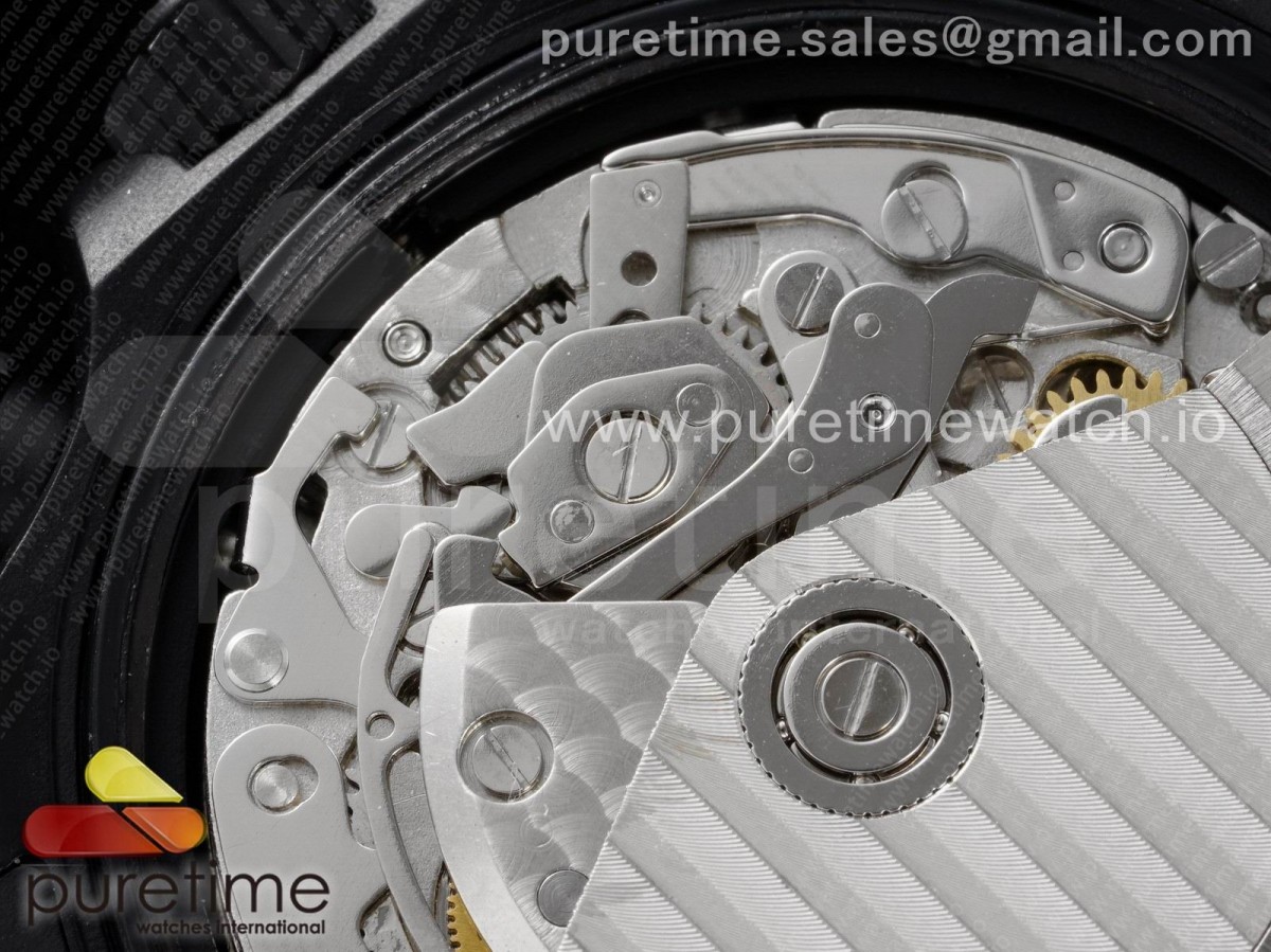 Rolex Daytona Rainbow Black 'MAD' PVD TWF Best Edition on PVD Bracelet A7750 - Image 22