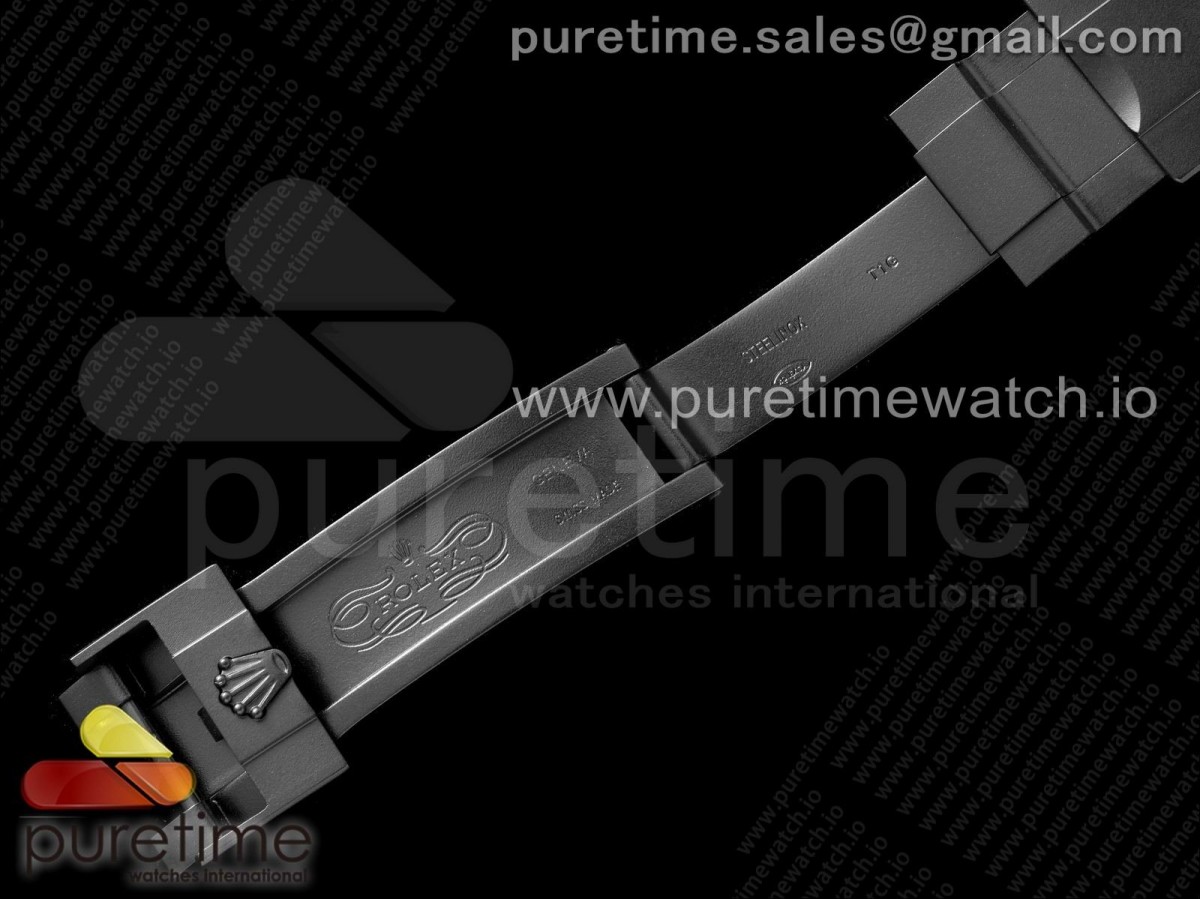 Rolex Daytona Rainbow Black 'MAD' PVD TWF Best Edition on PVD Bracelet A7750 - Image 15