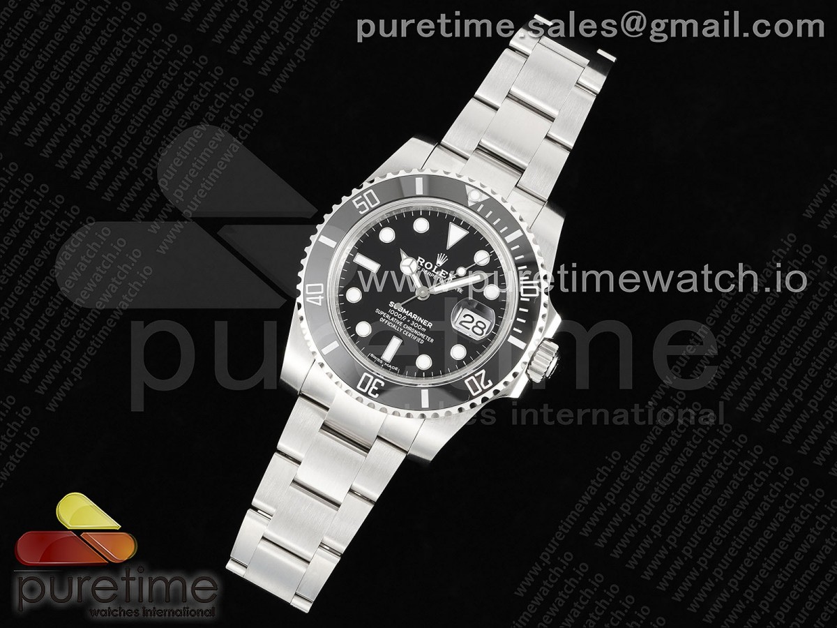 Submariner 116610 LN Black Ceramic 904L Steel QF 1:1 Best Edition VR3135 - Image 2