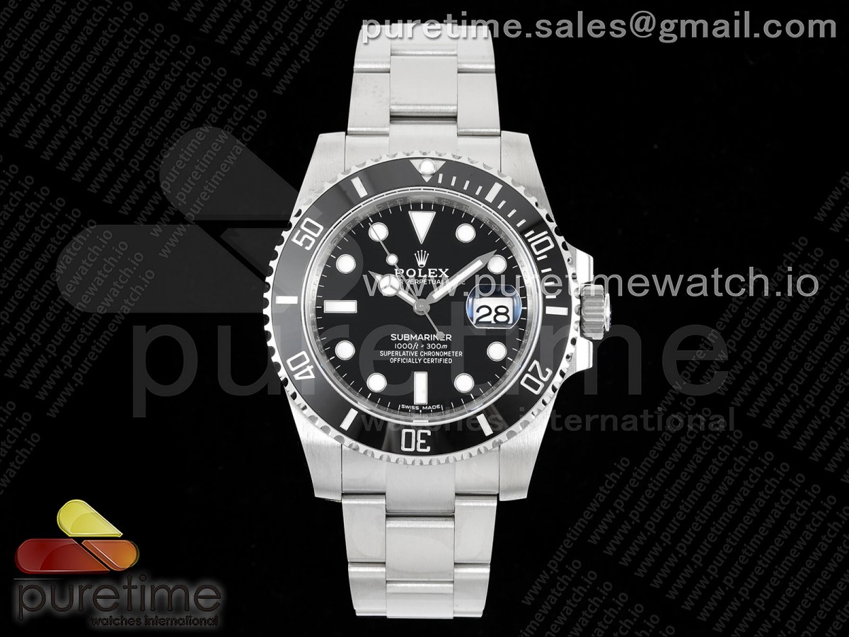 Submariner 116610 LN Black Ceramic King 1:1 Best Edition 904L SS Case and Bracelet VS3135 - Image 3