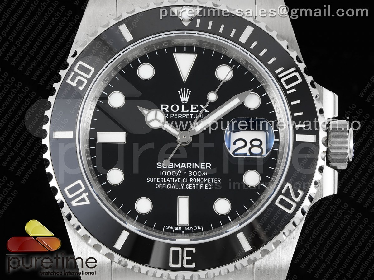 Submariner 116610 LN Black Ceramic King 1:1 Best Edition 904L SS Case and Bracelet VS3135 - Image 5