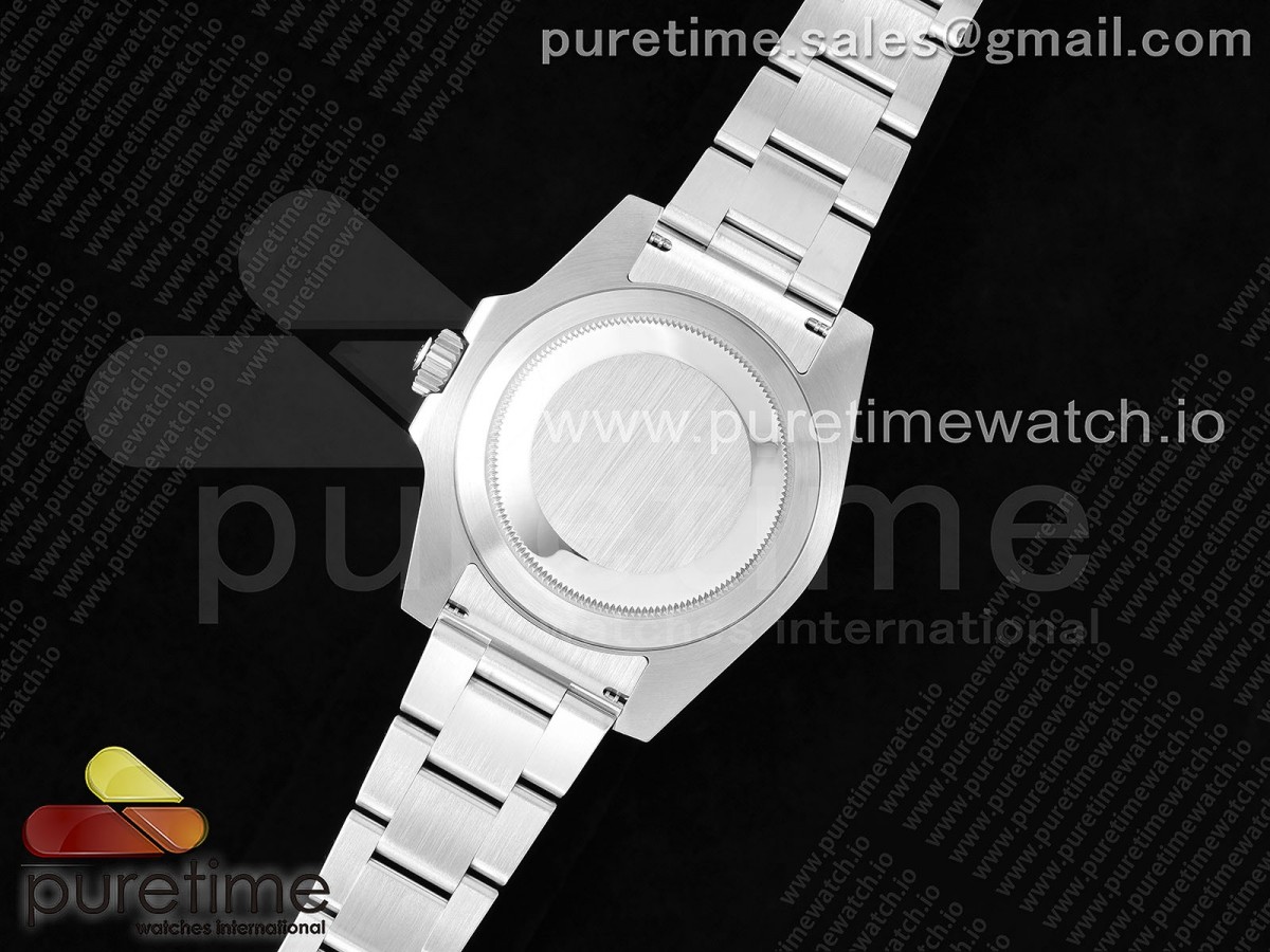 Submariner 116610 LN Ceramica NtF 904L nero su Bracciale SS VR3135 - immagine 10
