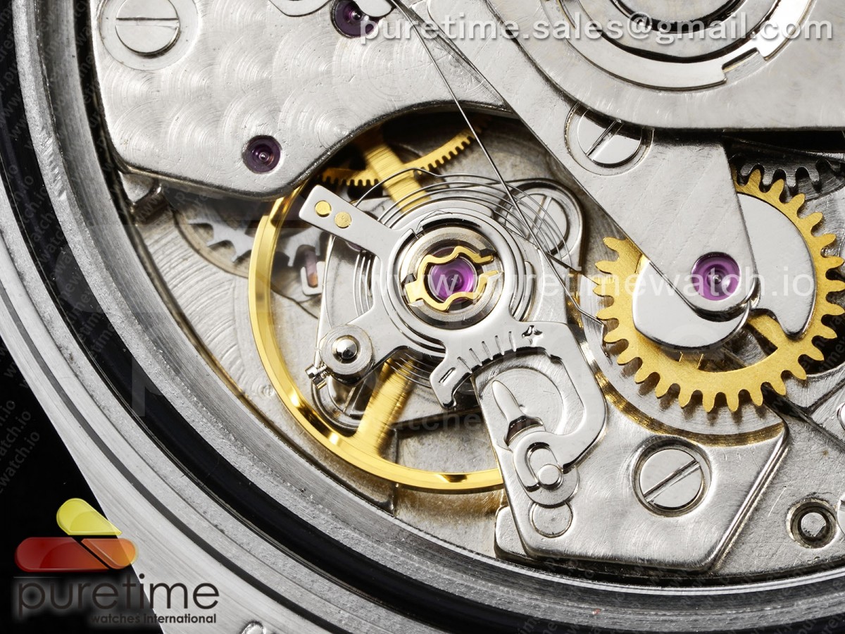 Daytona SS Full Diamonds JVSF 1:1 Best Edition 904L Steel Gray/Black Dial on Oysterflex Strap A7750 - Image 15