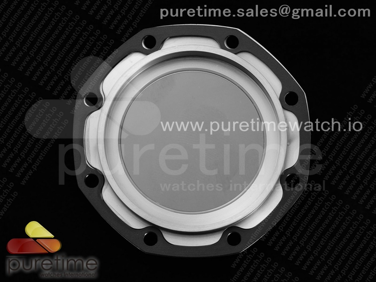 Royal Oak Offshore 44mm SS Lunetta in ceramica APF quadrante grigio su cinturino in gomma A3126 - immagine 16