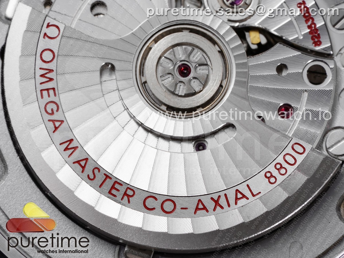 Seamaster Diver 300M ZF 1:1 Best Edition Black Ceramic White Dial on SS Bracelet A8800 - Image 16