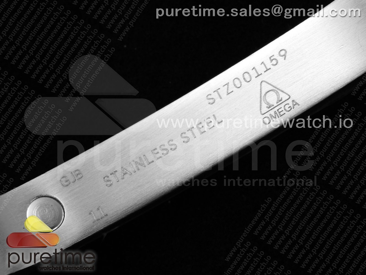 Seamaster Diver 300M ZF 1:1 Best Edition Black Ceramic White Dial on SS Bracelet A8800 - Image 10