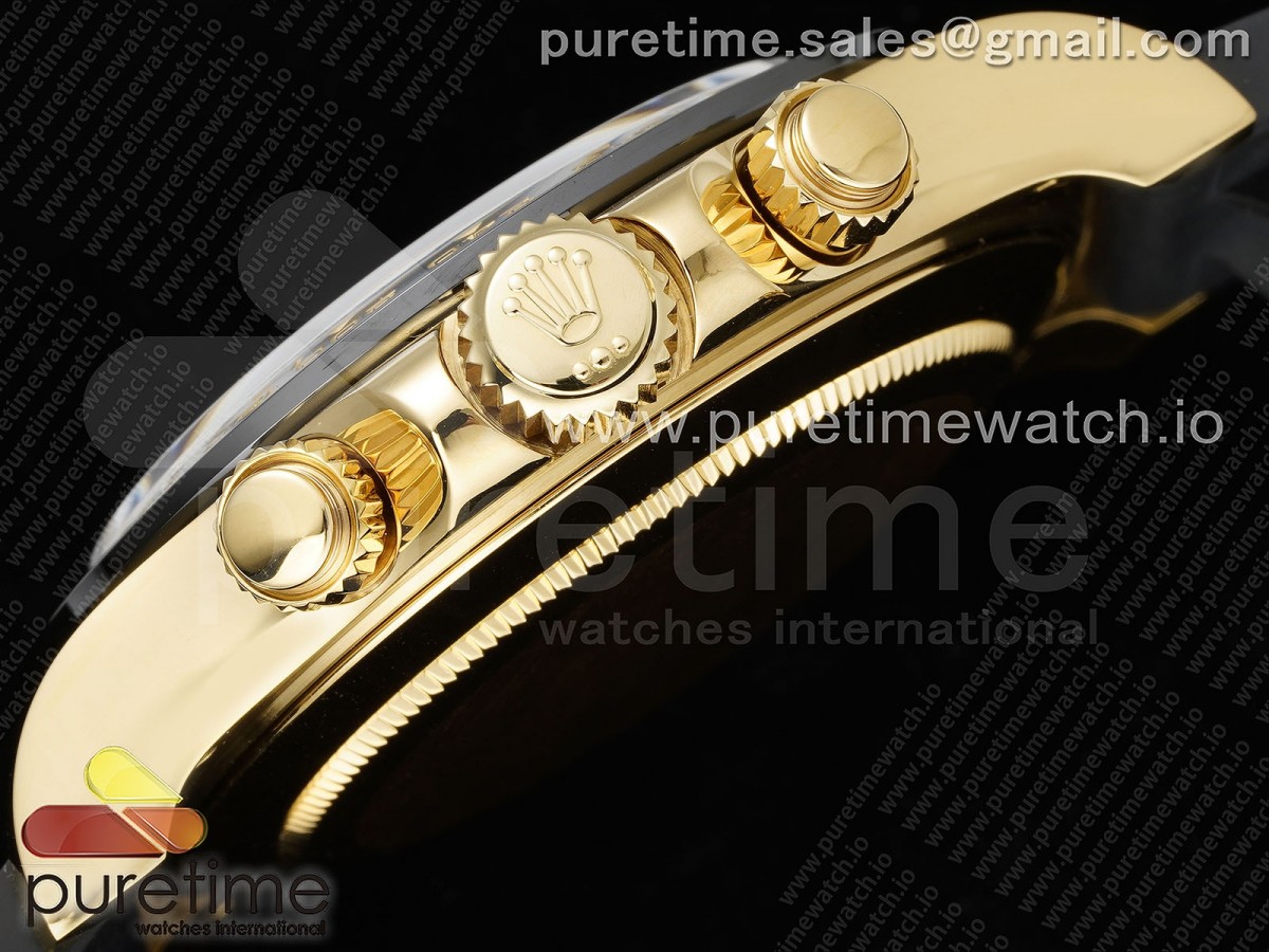 Daytona 116518 QF Meteorite Dial on Oysterflex Rubber Strap SA4130 - Image 9