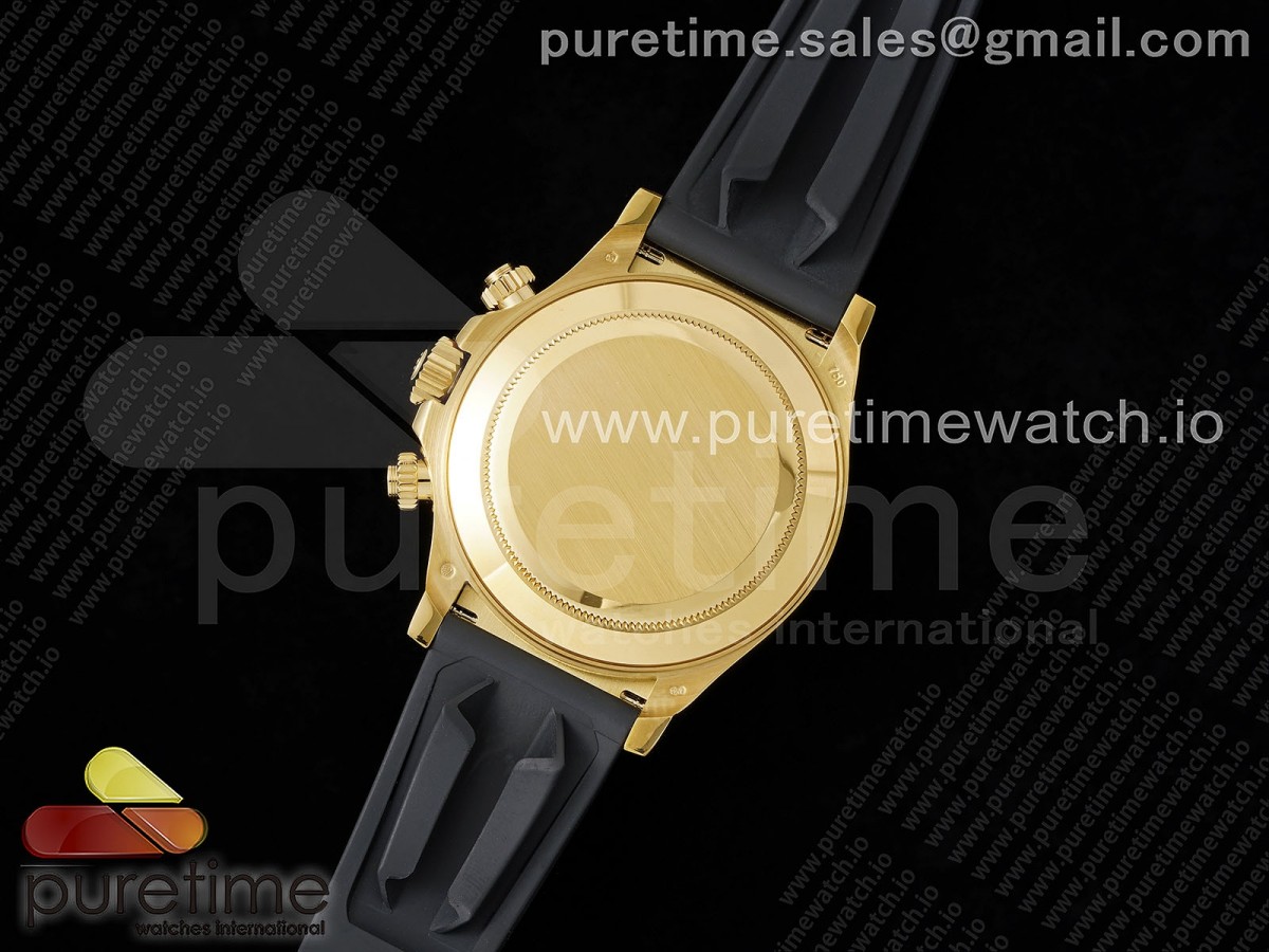 Daytona 116518 QF Meteorite Dial on Oysterflex Rubber Strap SA4130 - Image 17