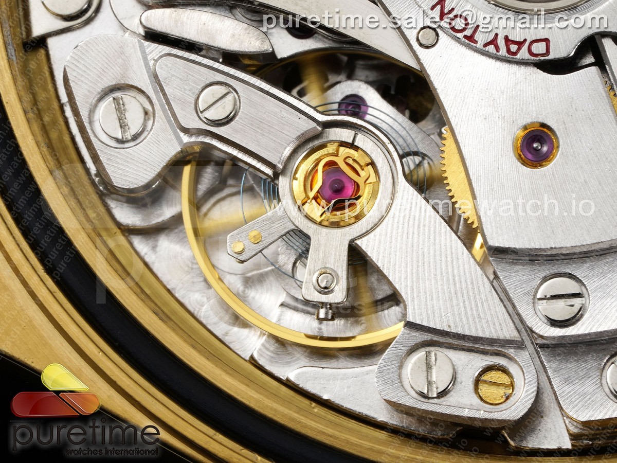 Daytona 116518 QF Meteorite Dial on Oysterflex Rubber Strap SA4130 - Image 19