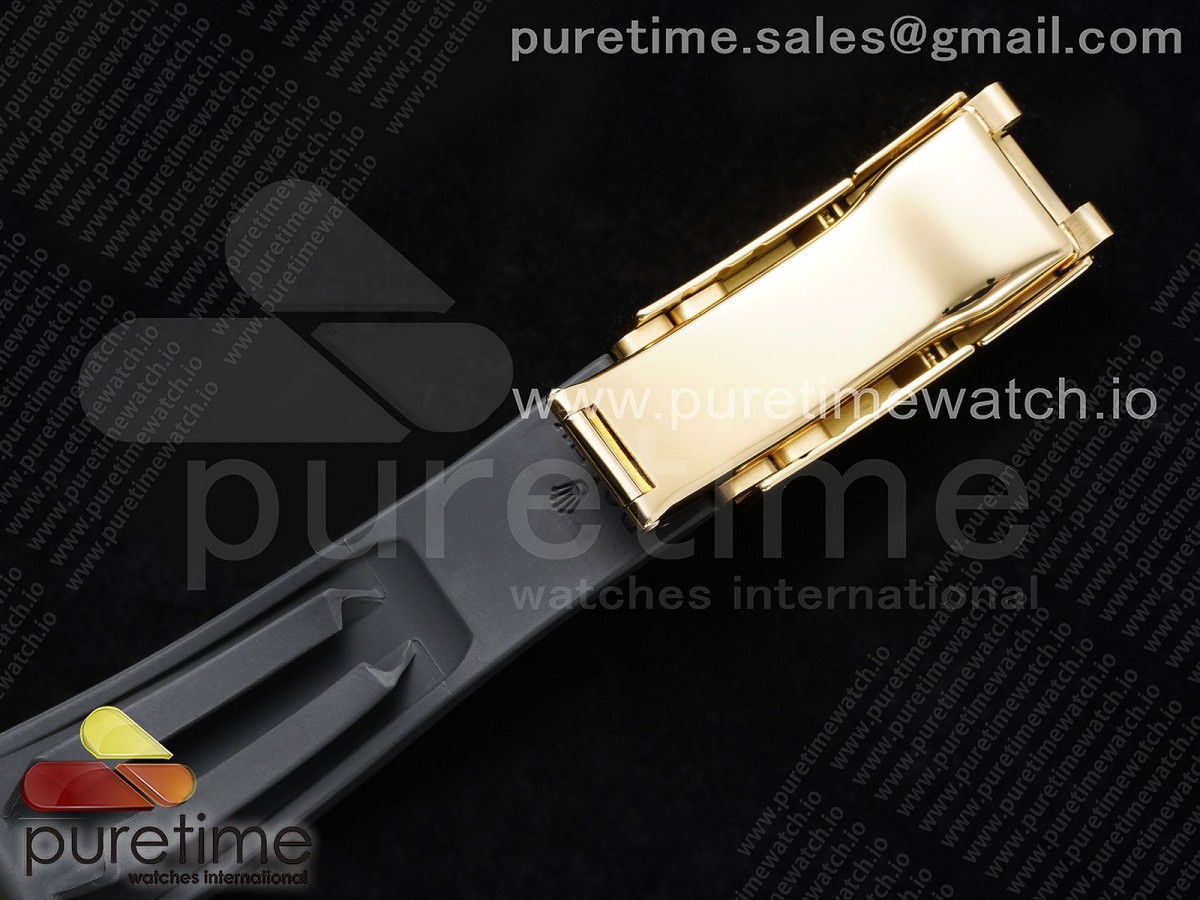 Daytona 116518 QF Meteorite Dial on Oysterflex Rubber Strap SA4130 - Image 13