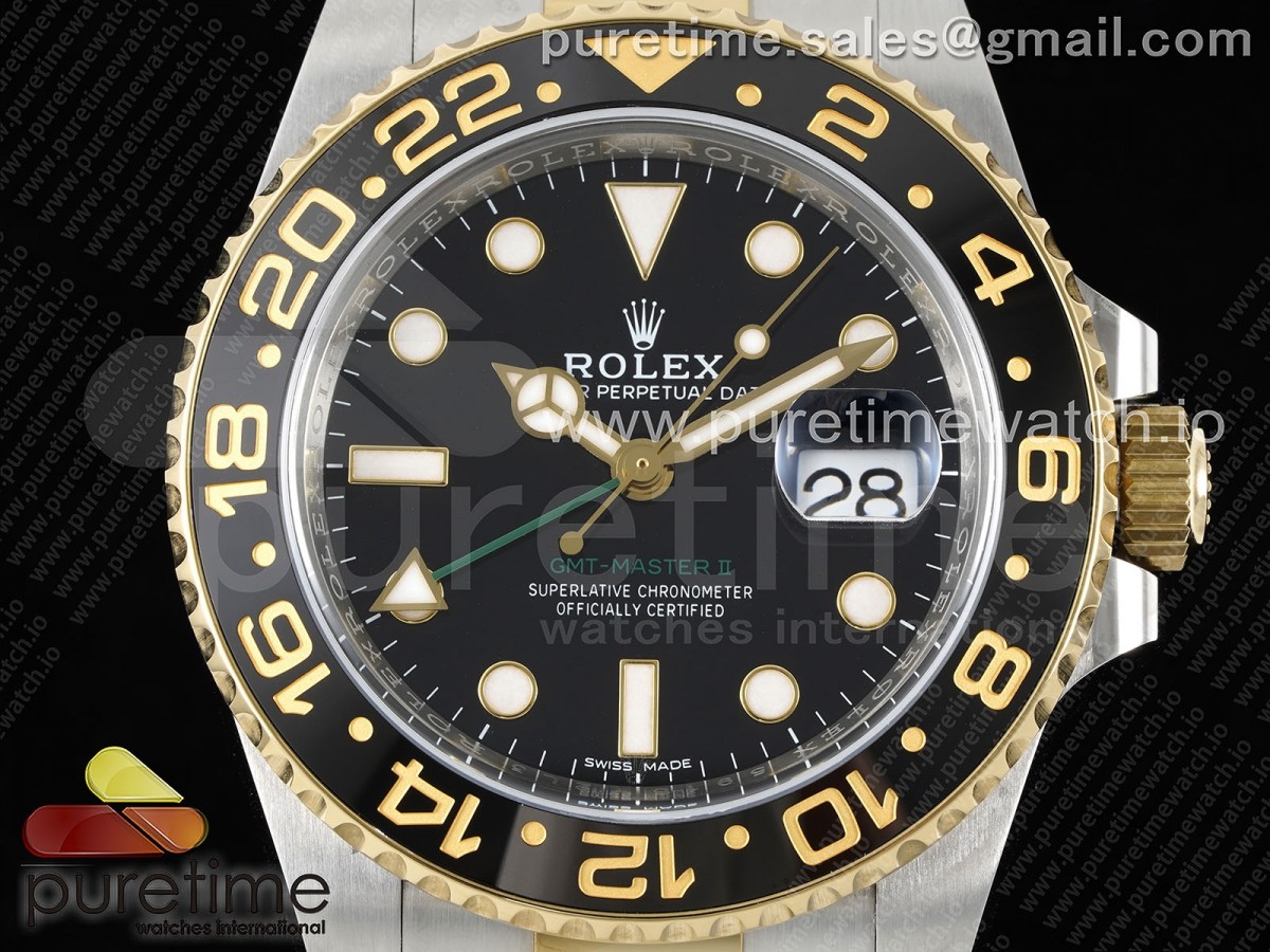 GMT-Master II 116713 Two Tone SS/YG 904L Steel Clean 1:1 Best Edition VR3186 CHS - Image 4