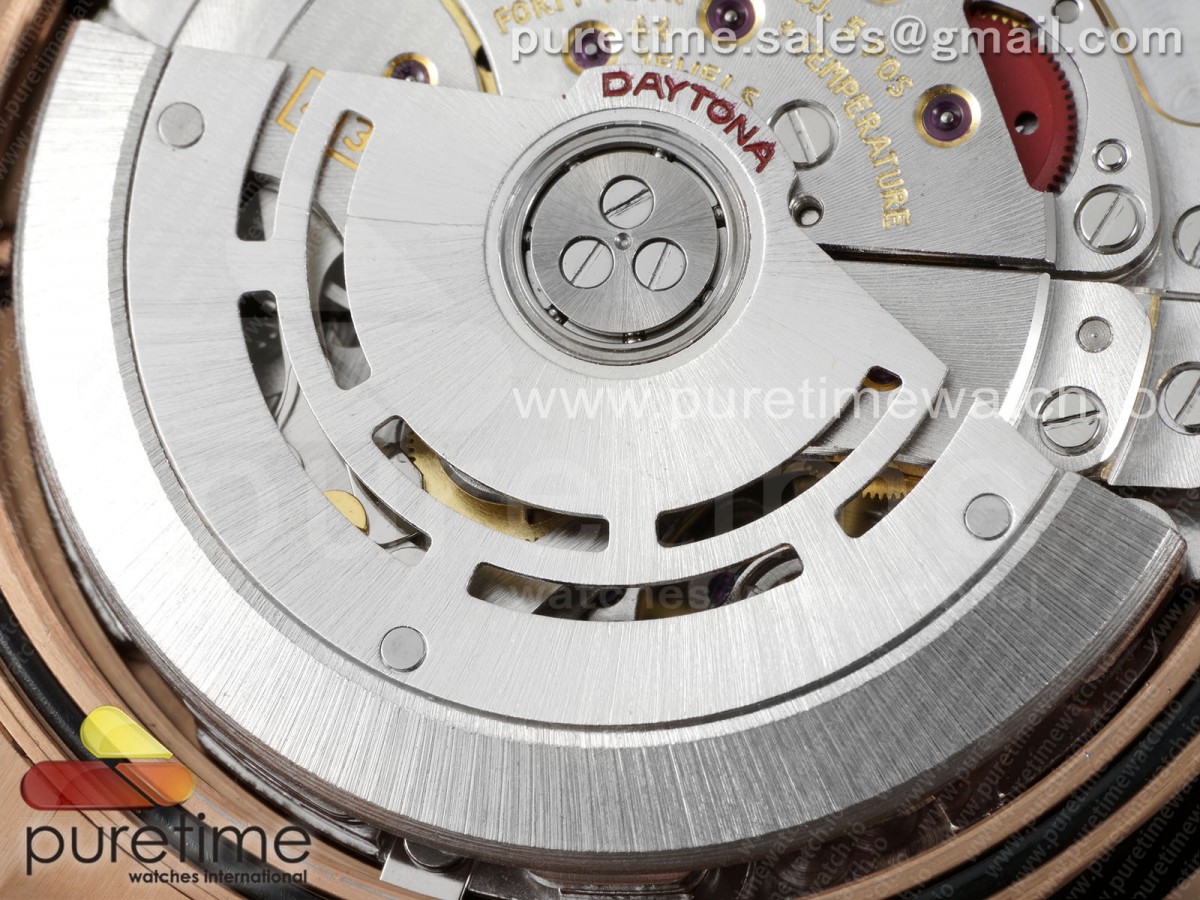 Daytona 116505 BTF 1:1 Best Edition Black/RG Dial on RG Bracelet SA4130 - Image 21
