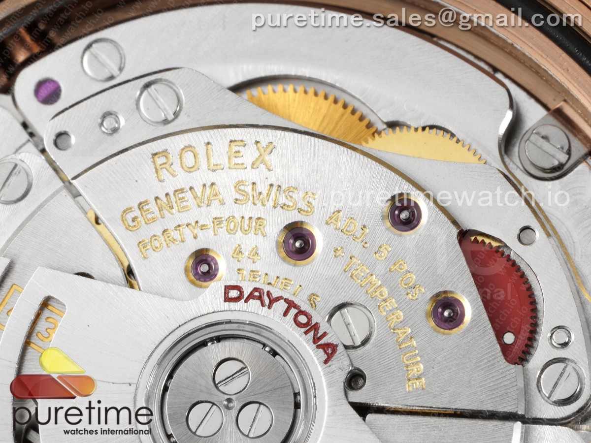 Daytona 116505 BTF 1:1 Best Edition Black/RG Dial on RG Bracelet SA4130 - Image 22