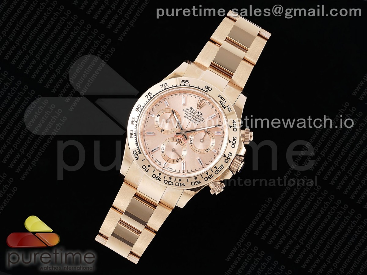 Daytona 116505 BTF 1:1 Best Edition RG Crystal Dial on RG Bracelet SA4130 - Image 4