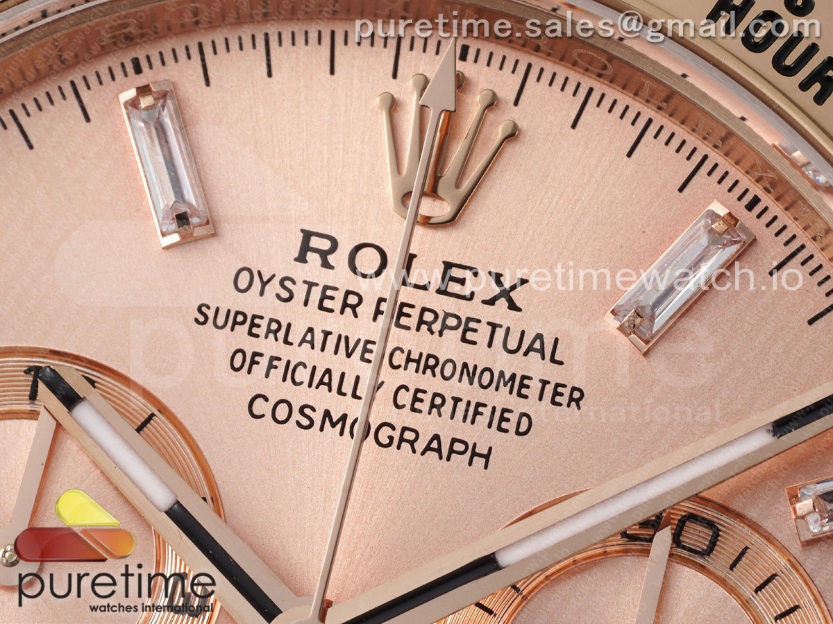 Daytona 116505 BTF 1:1 Best Edition RG Crystal Dial on RG Bracelet SA4130 - Image 5