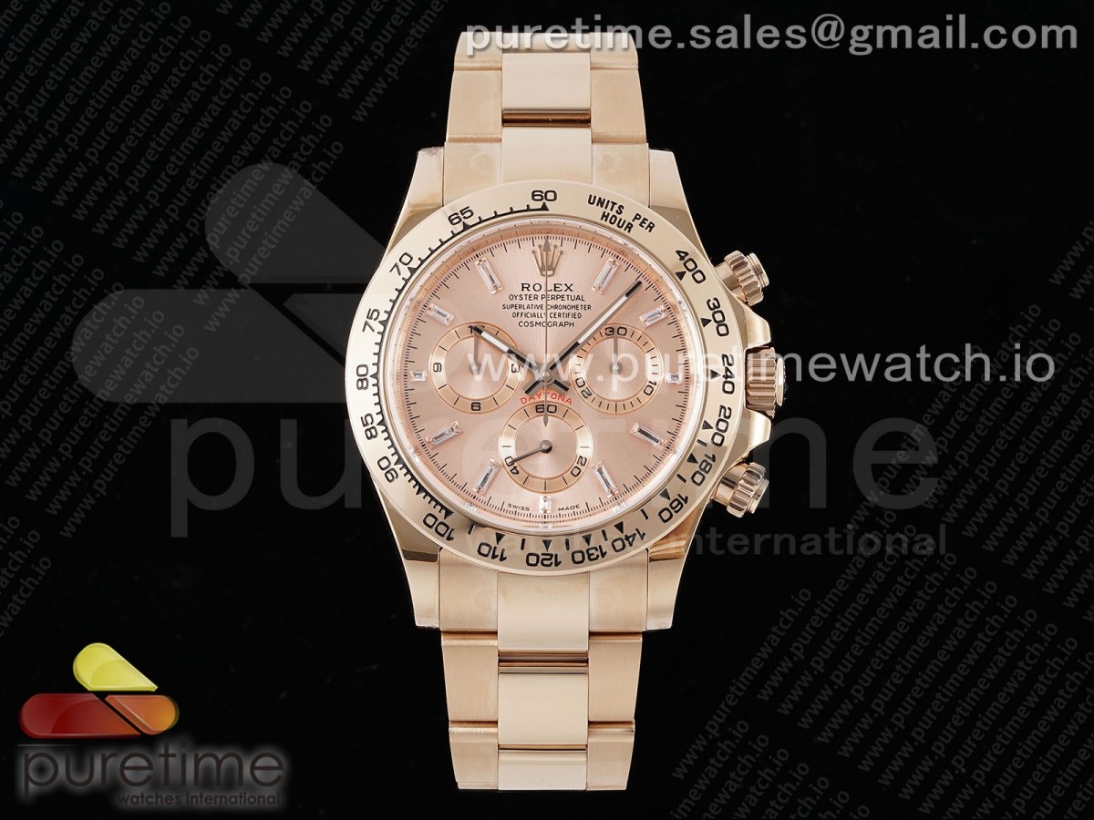 Daytona 116505 BTF 1:1 Best Edition RG Crystal Dial on RG Bracelet SA4130 - Image 3