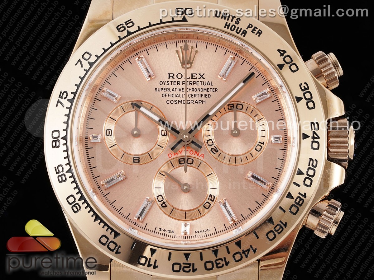 Daytona 116505 BTF 1:1 Best Edition RG Crystal Dial on RG Bracelet SA4130 - Image 2