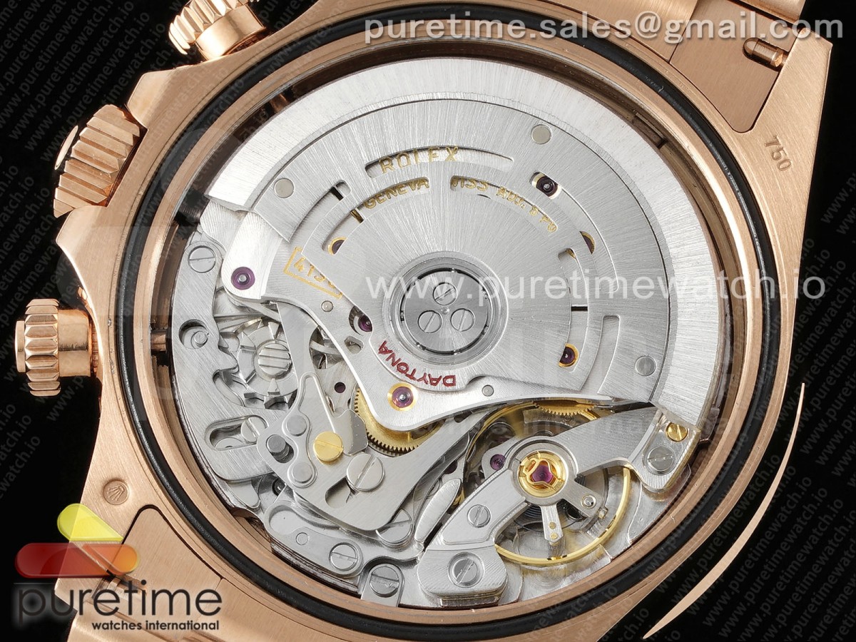 Daytona 116505 BTF 1:1 Best Edition RG Crystal Dial on RG Bracelet SA4130 - Image 16