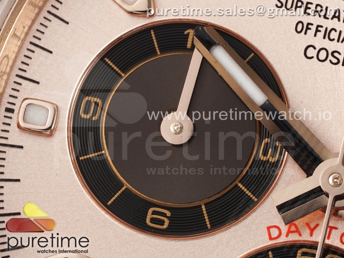 Daytona 116505 BTF 1:1 Best Edition RG/Black Dial on RG Bracelet SA4130 - Image 4