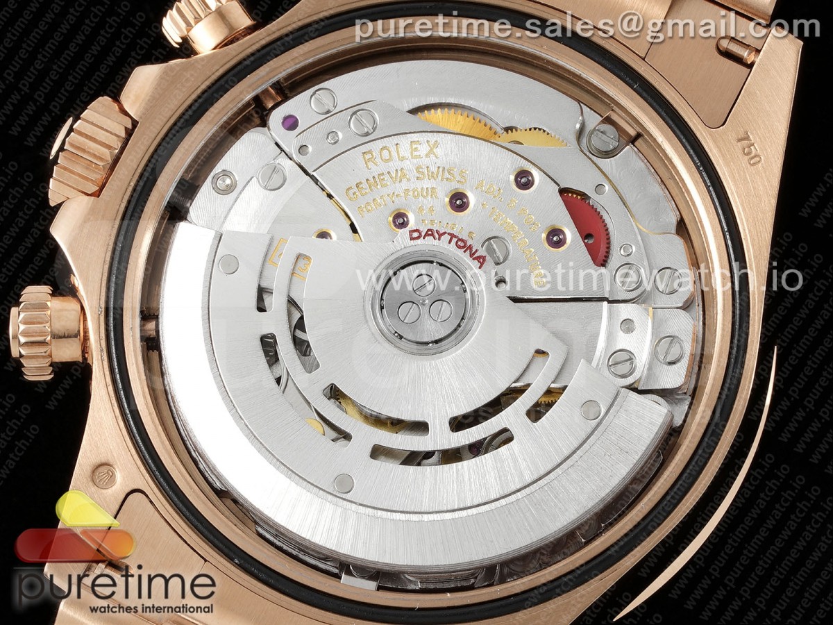 Daytona 116505 BTF 1:1 Best Edition RG/Black Dial on RG Bracelet SA4130 - Image 12