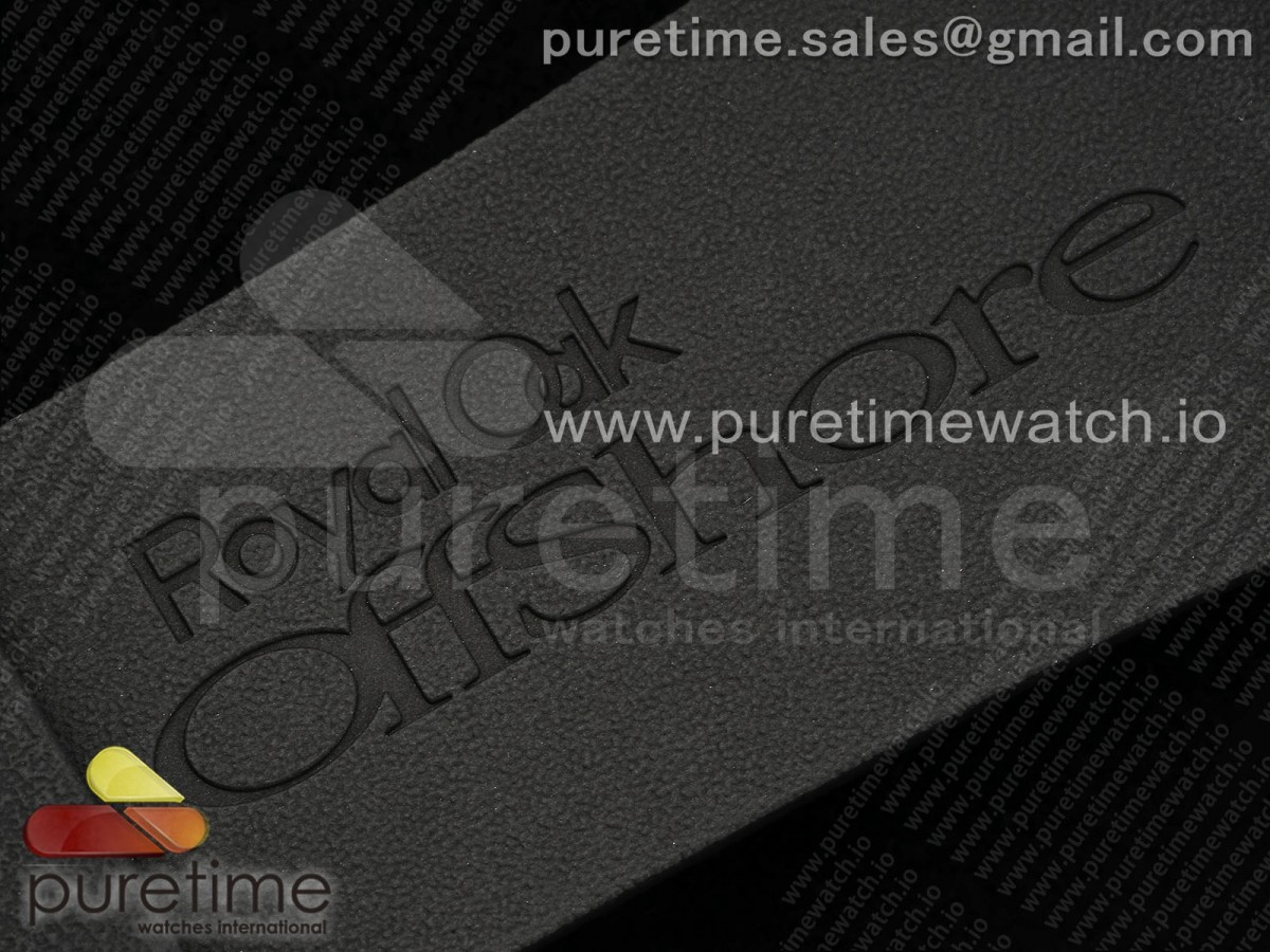 Royal Oak Offshore Diver 15710 ZF 1:1 Best Edition Black Dial on Black Rubber Strap SA3120 Super Clone V2 - Image 16