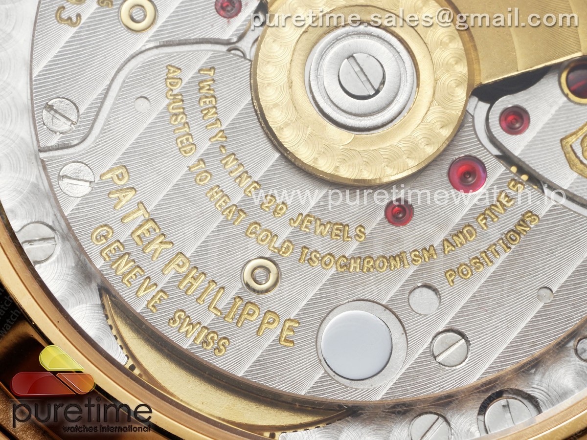Nautilus 7118 Ladies RG PPF 1:1 Best Edition RG Dial Diamonds Bezel on RG Bracelet 324CS - Image 22