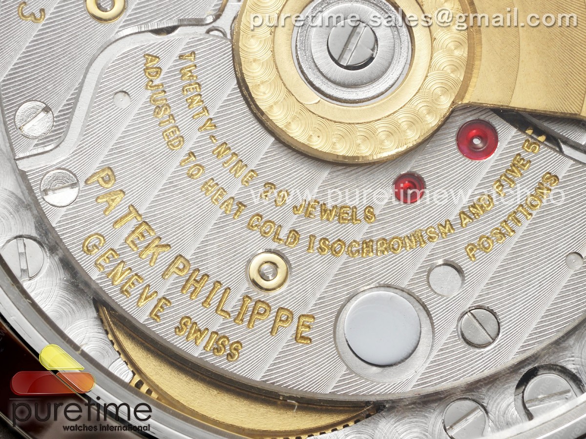 Nautilus 7118 Ladies SS PPF 1:1 Best Edition Blue Dial Diamonds Bezel on SS Bracelet 324CS - Image 16
