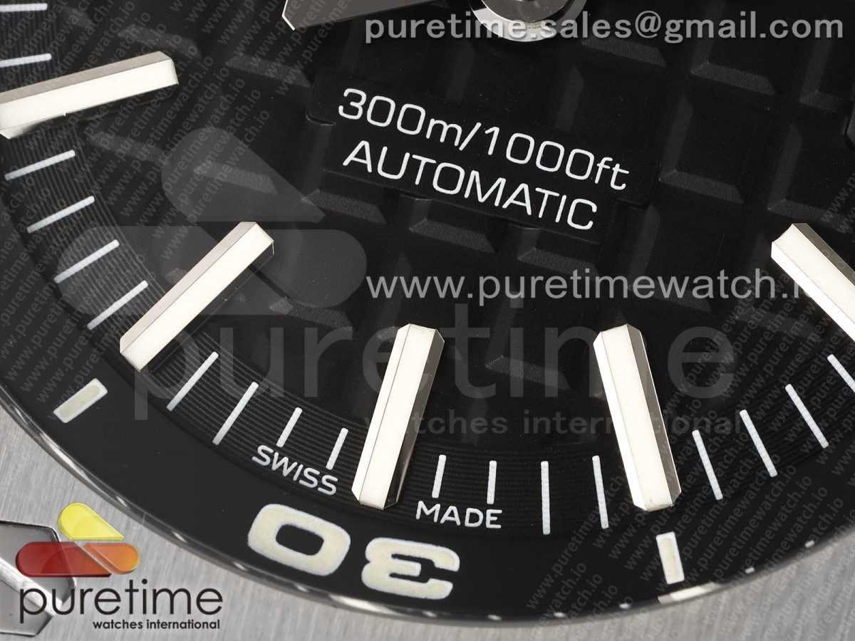 Royal Oak Offshore Diver 15710 ZF 1:1 Best Edition Black Dial on Black Rubber Strap SA3120 Super Clone V2 - Image 10