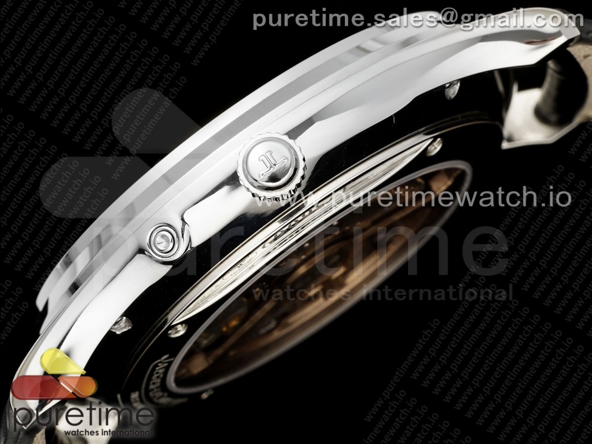 Master Ultra Thin Moon 1368420 SS ZF 1:1 Best Edition Blue Dial on Black Leather Strap SA925 Super Clone V2 - Image 19