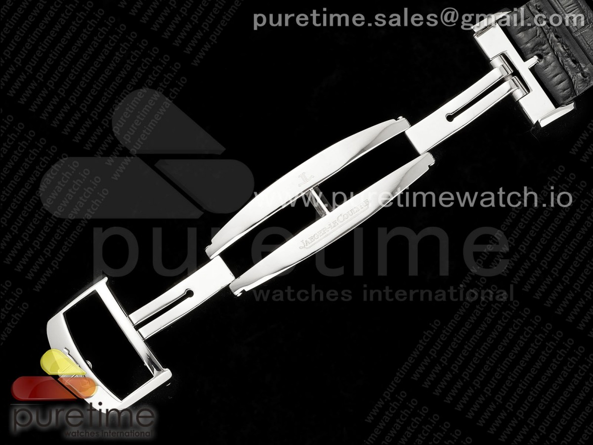 Master Ultra Thin Moon 1368420 SS ZF 1:1 Best Edition Blue Dial on Black Leather Strap SA925 Super Clone V2 - Image 12