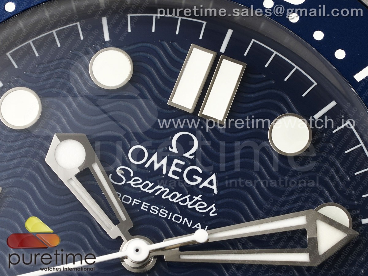 Seamaster 300M 42mm James Bond 60th anniversary VSF Best Edition on Mesh Bracelet A8806 - Image 10