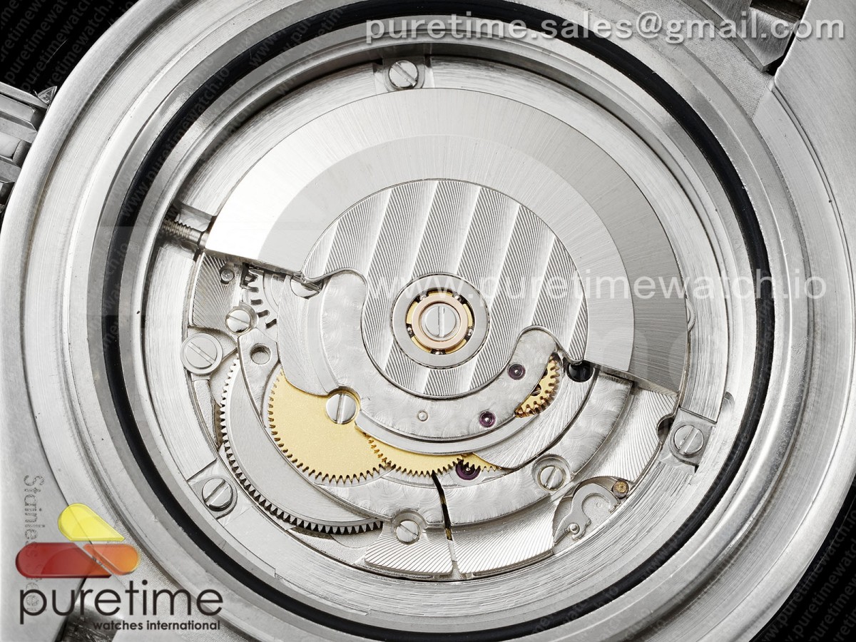 Seamaster 6000M Ultra Deep SS TF Cadran gris Lunette en céramique orange sur Bracelet SS A2824 – Image 21