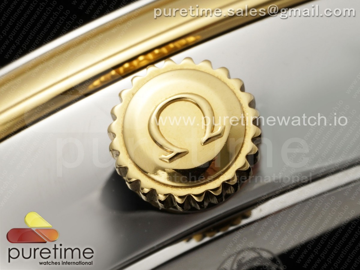 De Ville Date YG MKF 1:1 Best Edition Brown Dial Roman Marker on Brown Leather Strap A8800 - Image 17