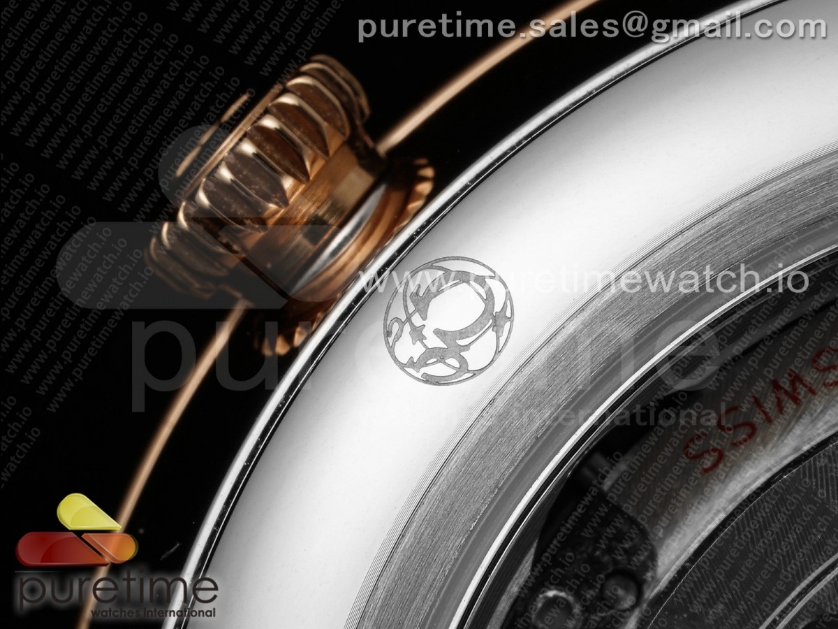De Ville Power Reserve RG MKF 1:1 Best Edition RG Textured Dial on Brown Leather Strap A8810 - Image 23