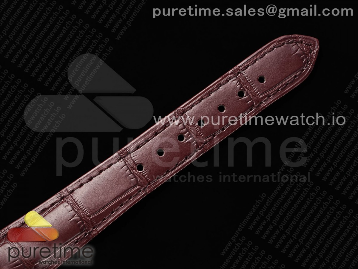 De Ville Power Reserve RG MKF 1:1 Best Edition RG Textured Dial on Brown Leather Strap A8810 - Image 19