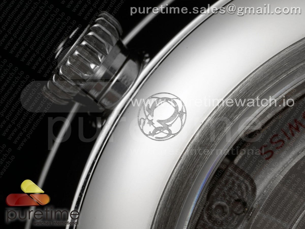 De Ville Power Reserve SS MKF 1:1 Best Edition Pink Dial on Black Leather Strap A8810 - Image 18