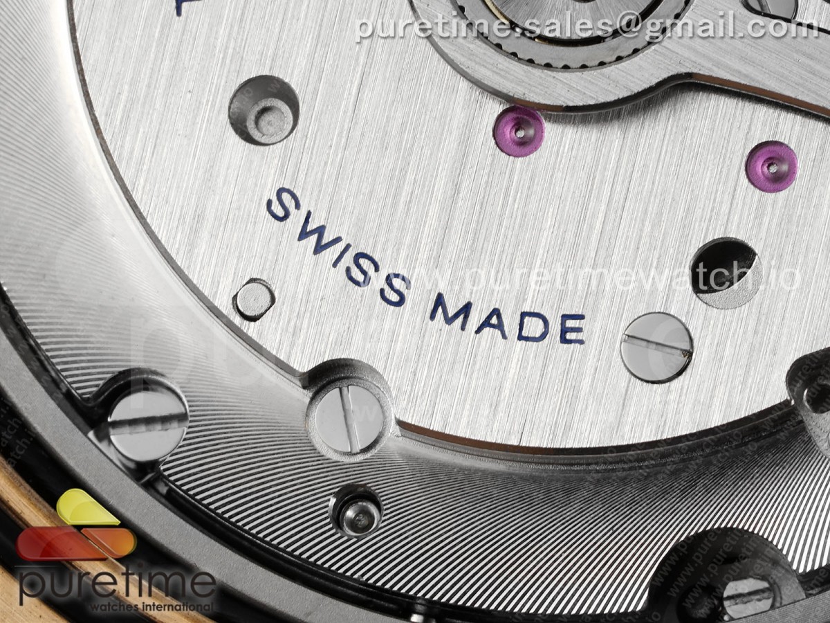 PAM1074 W Bronzo VSF 1:1 Best Edition Blue Dial on Blue Calfskin Strap P.900 Clone - Image 25