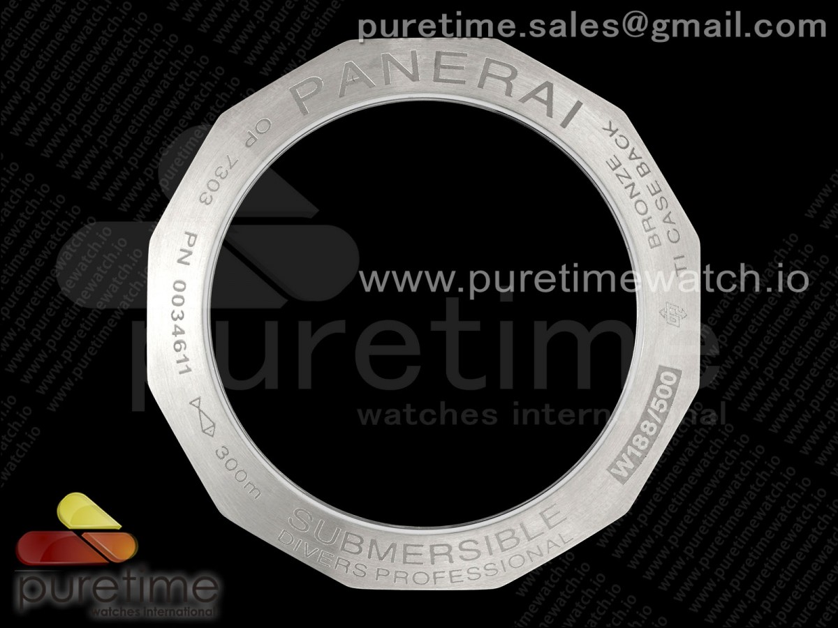 PAM1074 W Bronzo VSF 1:1 Best Edition Blue Dial on Blue Calfskin Strap P.900 Clone - Image 23