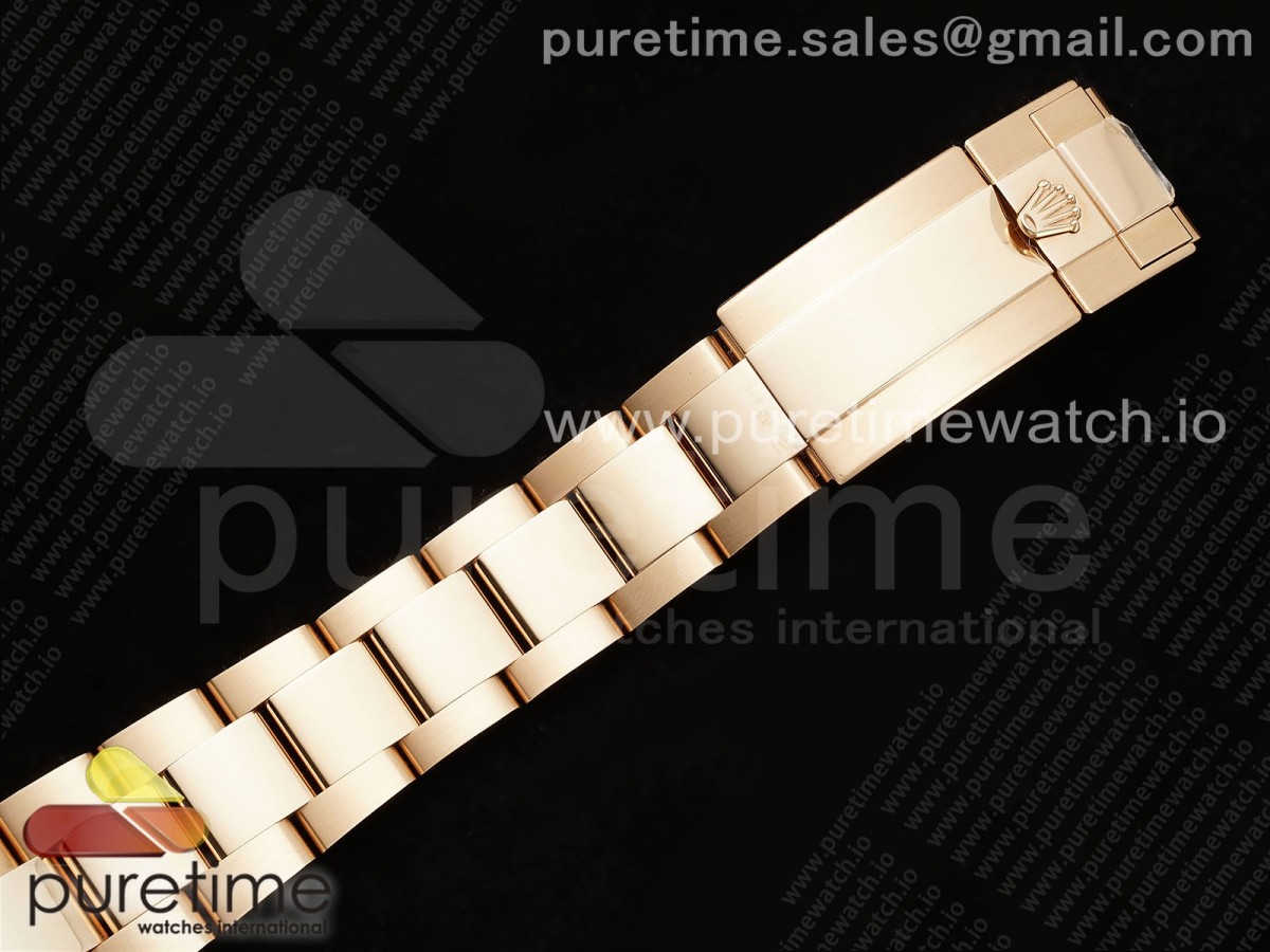Daytona 116505 KING 1:1 Best Edition Sundust/Black Dial on RG Bracelet SA4130 - Image 28