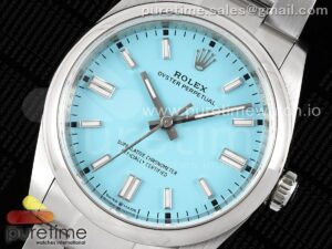 Oyster Perpetual 126000 36mm VSF 1:1 Best Edition 904L Steel Tiffany Blue Dial VS3235