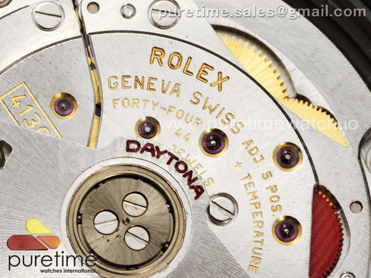 Daytona AET White Solid Ceramic Case and Bracelet Pink Dial Clean 1:1 Best Edition SA4130 - Image 23
