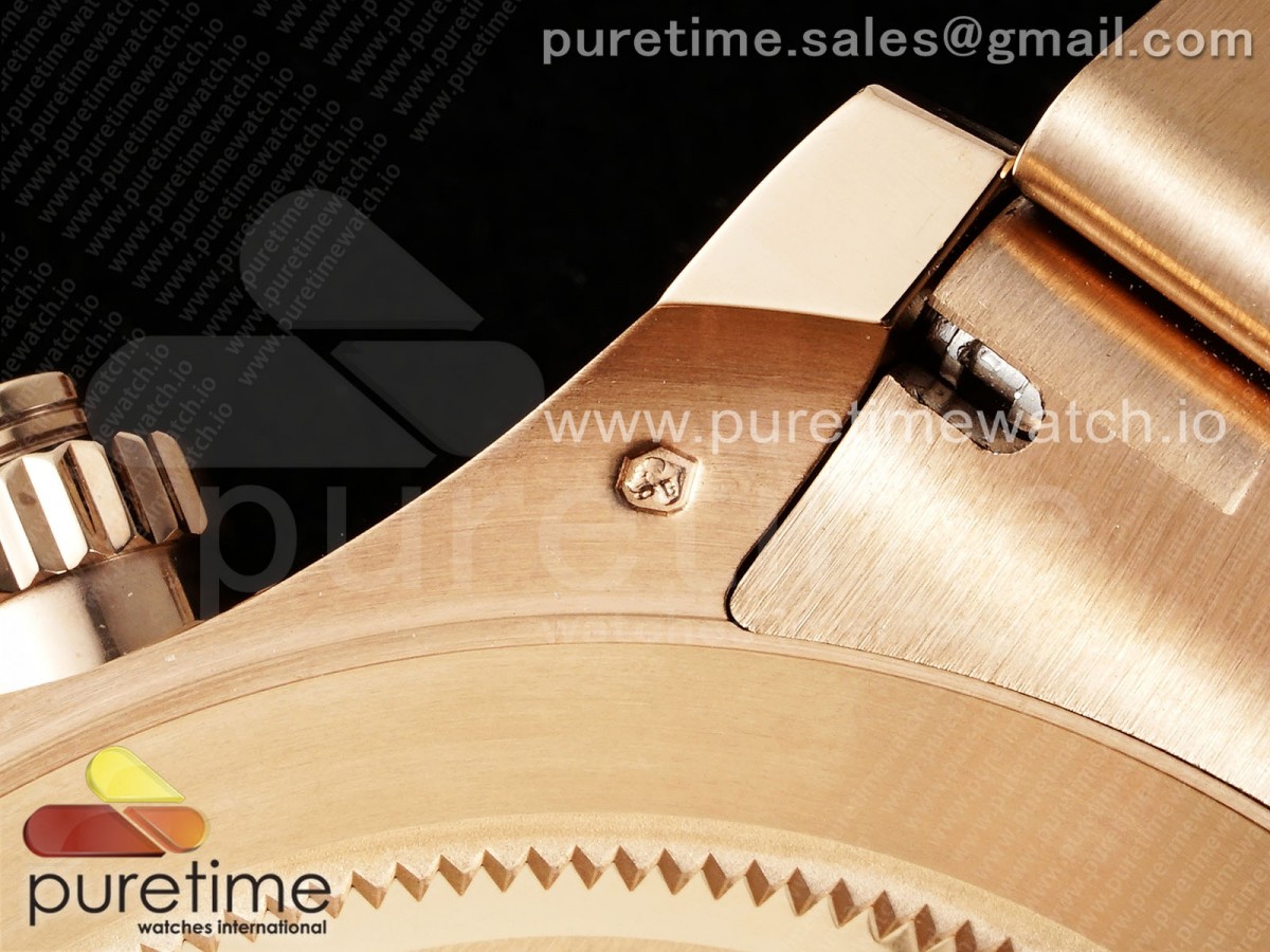 Daytona 116505 RG OMF RG/Esfera negra en la pulsera RG A7750 (Movimiento de Slim) - Imagen 10
