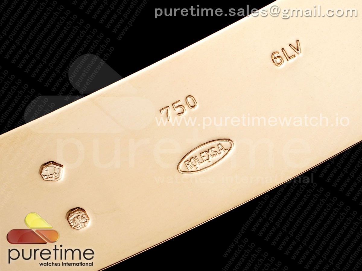 Daytona 116505 RG OMF Best Edition White Dial on RG Bracelet A7750 (Slim Movement) - Image 17