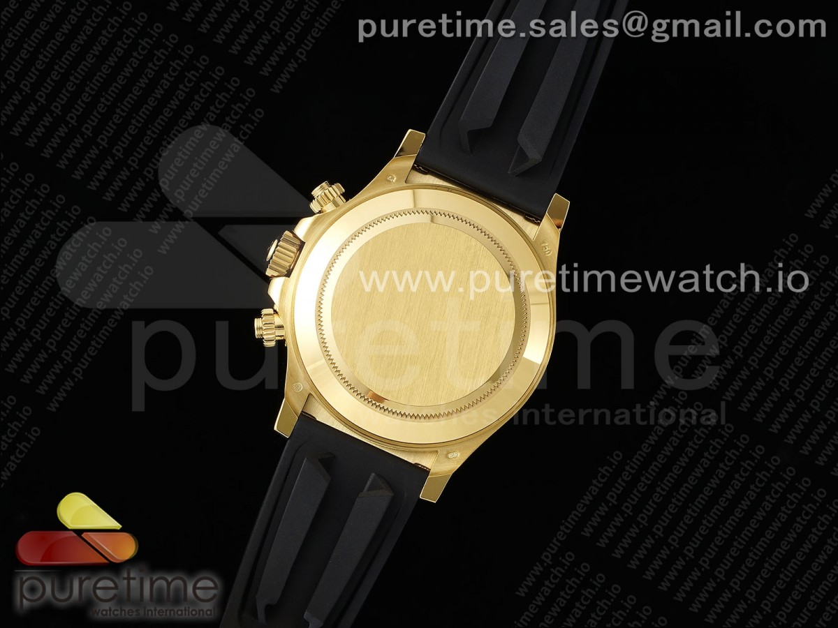 Daytona 116518 APSF 1:1 Best Edition Black Diamonds Dial on Oysterflex Rubber Strap SH4130 - Image 15