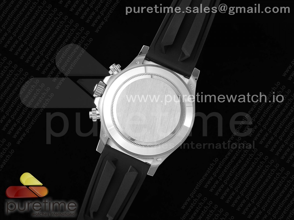 Daytona 116519 APSF 1:1 Best Edition Black Diamonds Dial on Oysterflex Rubber Strap SH4130 - Image 12