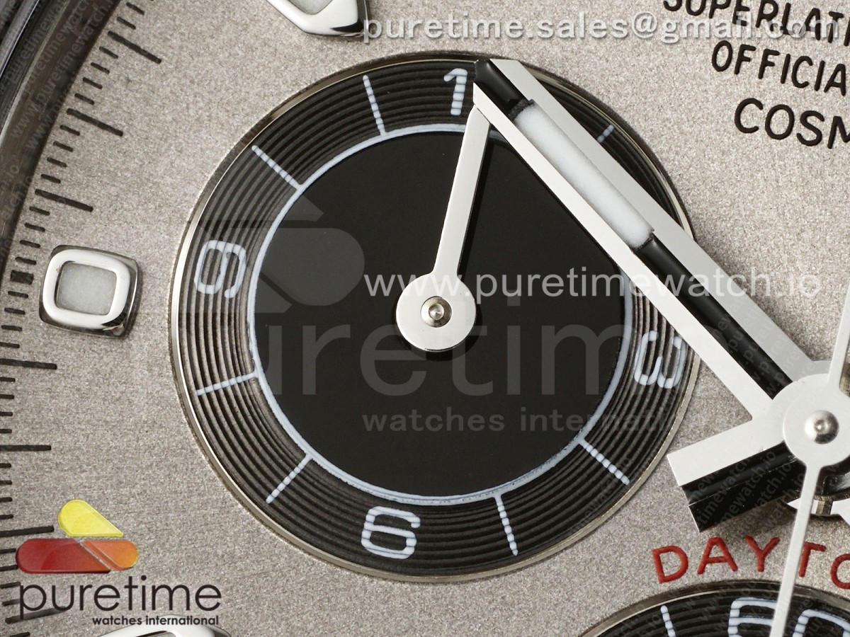 Daytona 116519 APSF 1:1 Best Edition Gray Dial on Oysterflex Rubber Strap SH4130 - Image 8